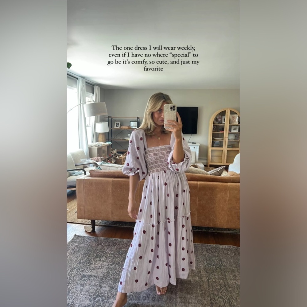 Free people Dahlia Embroidered Maxi Dress - Picture 3 of 8